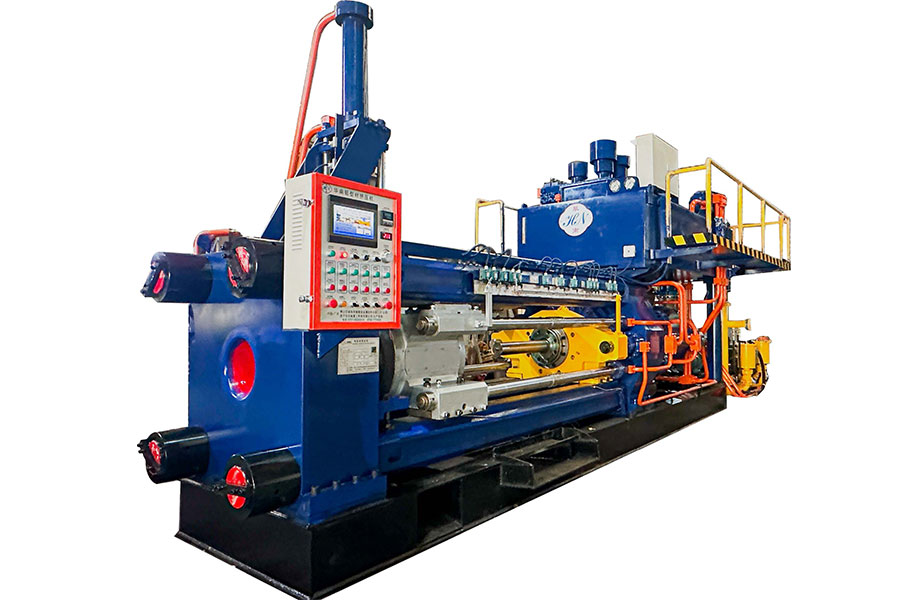 Aluminum extrusion machine